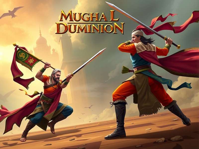 Mughal Dominion Dueling Battle Scene